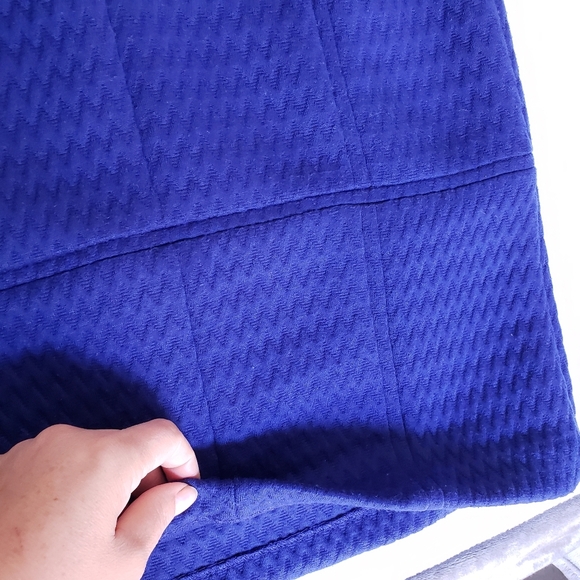 Tabitha quilted royal Blue Sleeveless Dress size 4 - Picture 8 of 8